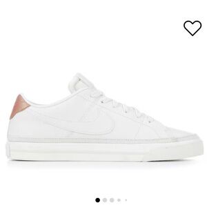 Nike Court Legacy Next Nature Shoe. White/Bronze.